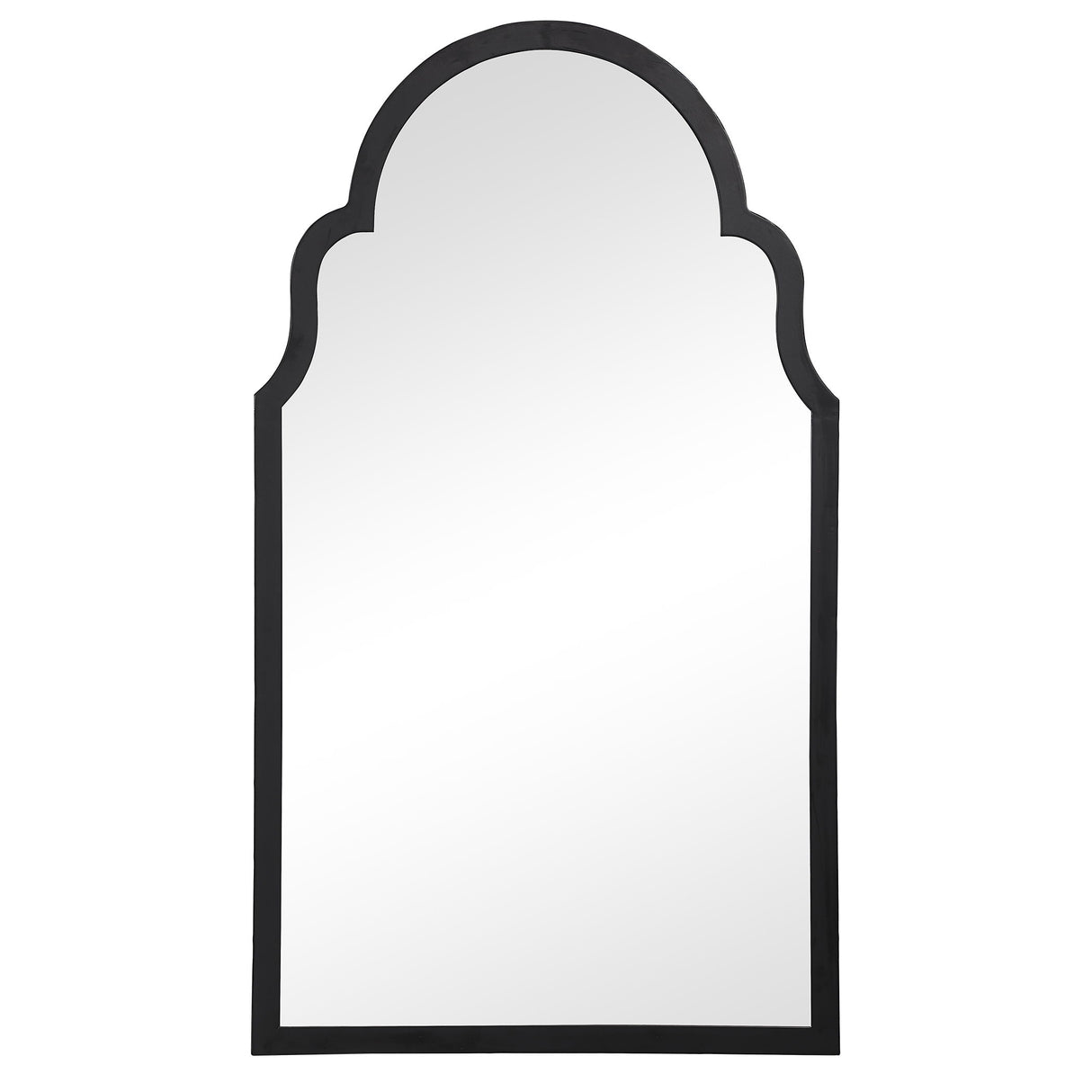 Arch Mirror - Satin Black