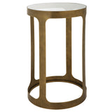 Accent Table - Brushed Gold