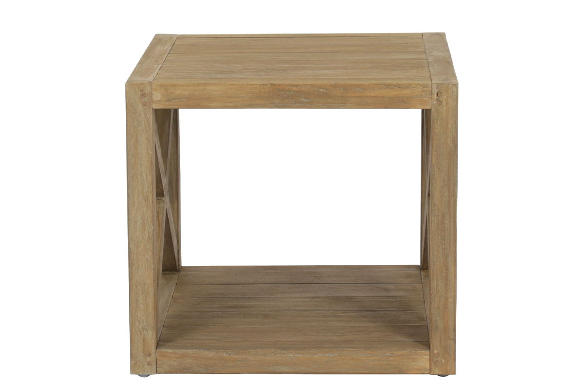 Coastal Teak - X End Table - Teak