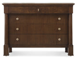 Archives - Four-Drawer Chest - Dark Brown