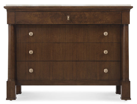 Archives - Four-Drawer Chest - Dark Brown