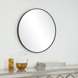 Plain Mirror - Satin Black