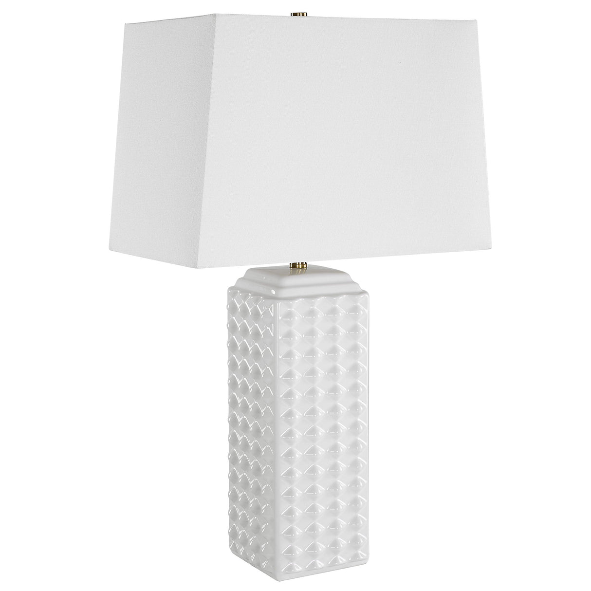 Table Lamp - Gloss White - Ceramic