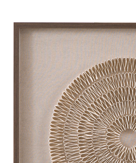 Vesica - Wall Art - Beige