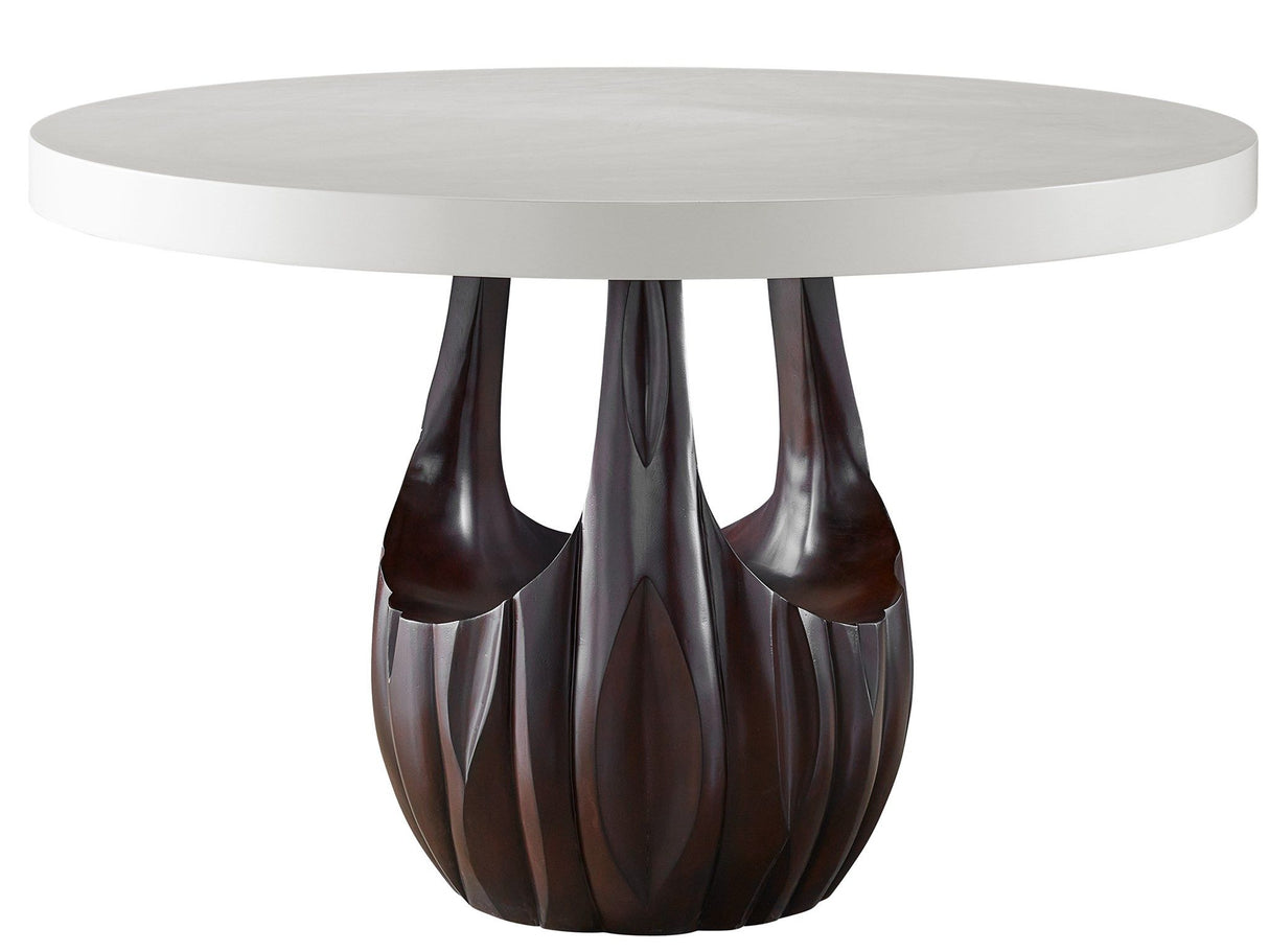 Erinn V x Universal - Carmel Round Dining Table - White