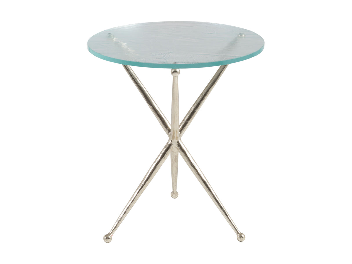 Signature Designs - Marcus Round End Table - Champagne