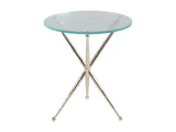 Signature Designs - Marcus Round End Table - Champagne