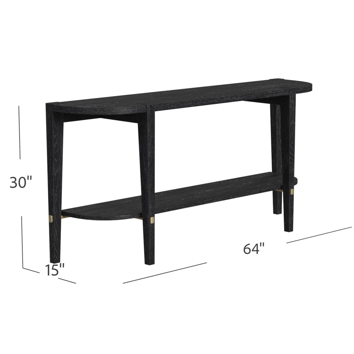 Whitfield - Console Table - Black