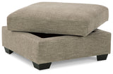 Creswell - Stone - Ottoman With Storage