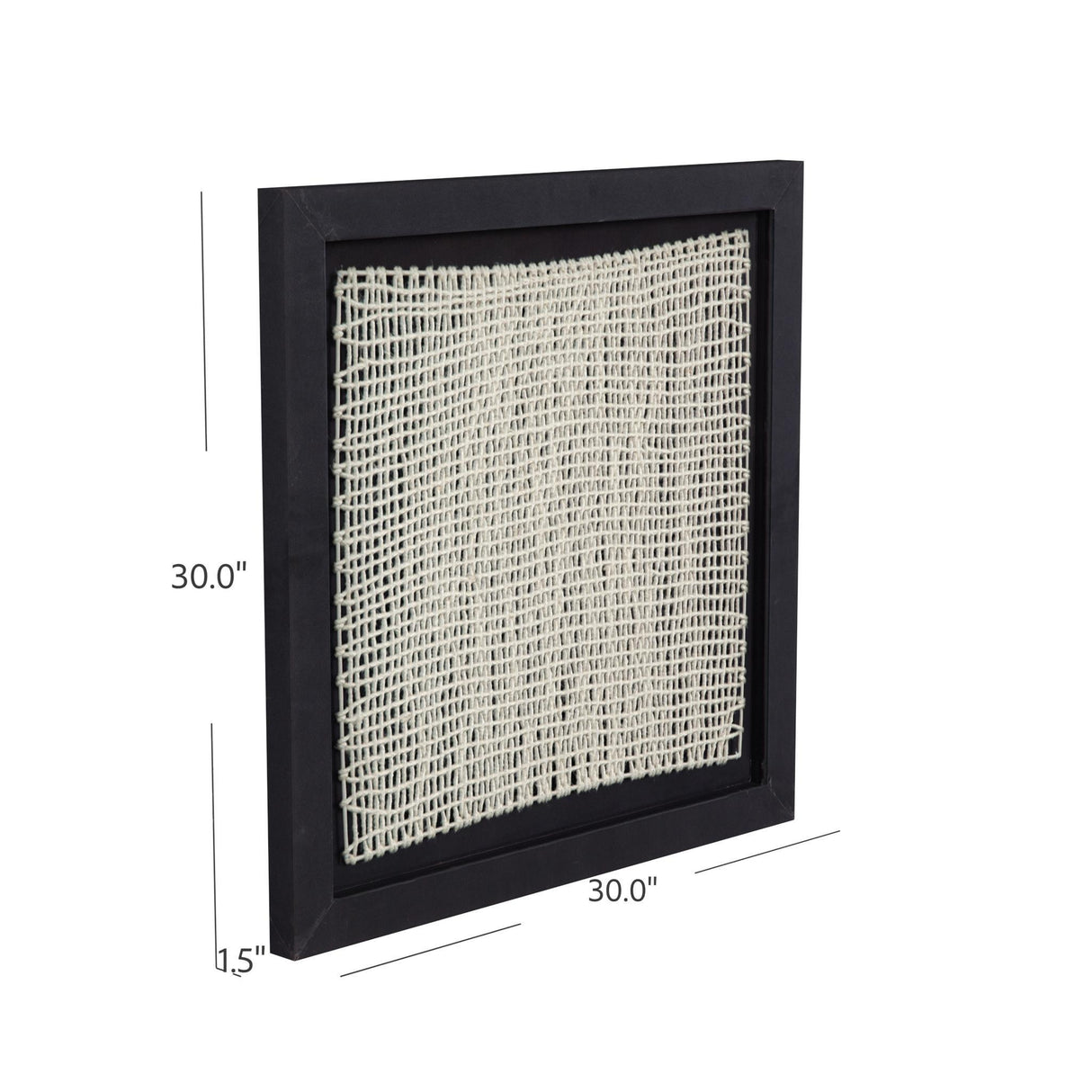 Woven - Wall Art - Black