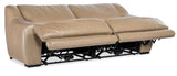 MS - Wayward Power Sofa With Power Headrest - Brown