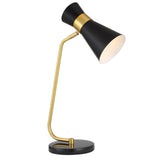 Desk Lamp - Gold & Black