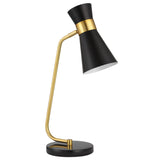 Desk Lamp - Gold & Black