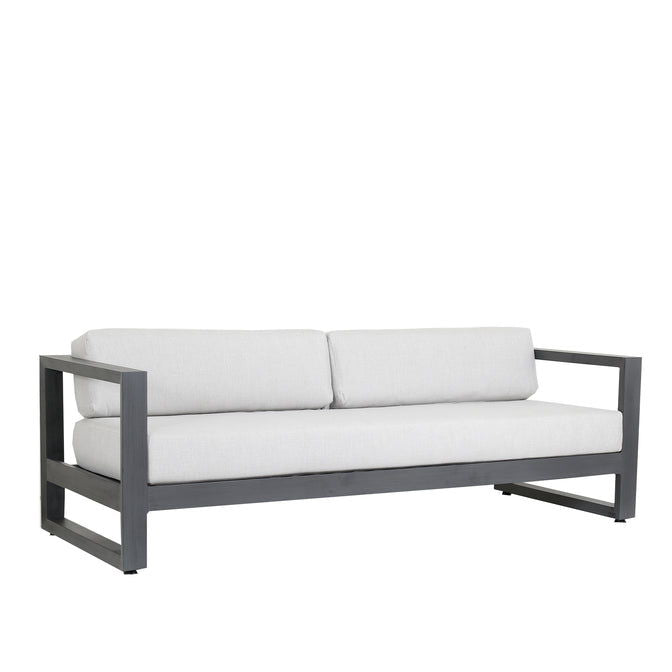 Redondo - Sofa, No Welt - Cast Silver / Dark Gray