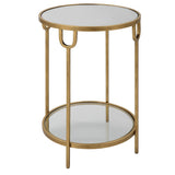 Side Table - Antique Gold