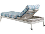 Seabrook - Chaise - Beige / Blue