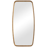 Mirror With Unique Frame - Gold Leaf