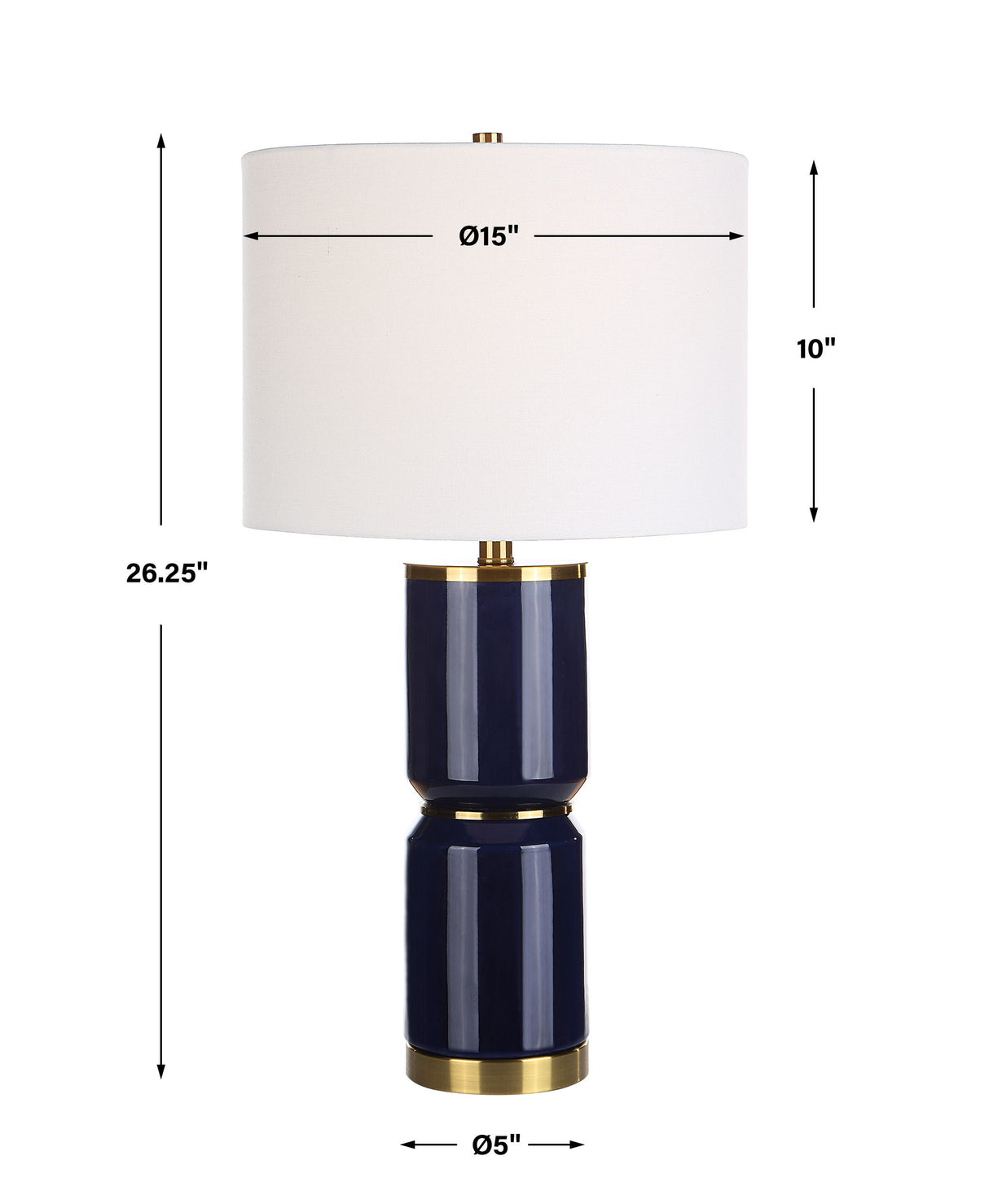 Table Lamp - Royal Blue