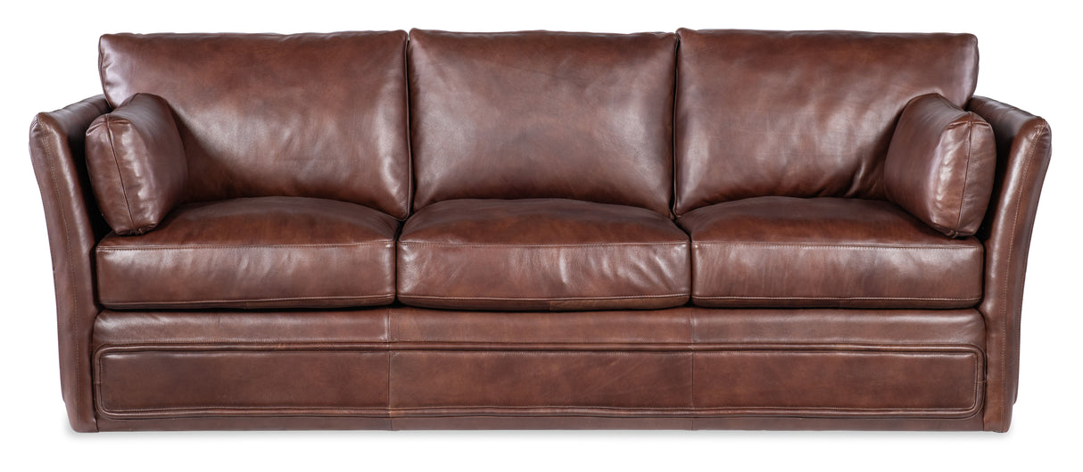 SS - Woodstock 3-Seat Sofa - Brown