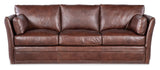 SS - Woodstock 3-Seat Sofa - Brown