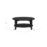 Whitfield - Round Cocktail Table - Black