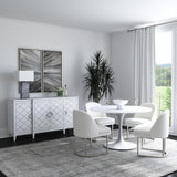 Dunham - Dining Table - White