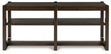 Breckington - Dark Brown - Sofa Table