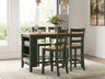 Gesthaven - Rectangular Dining Room Counter Set