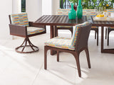 Abaco - Dining Chair - Dark Brown / White