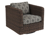 Kilimanjaro - Swivel Glider Lounge Chair - Dark Brown