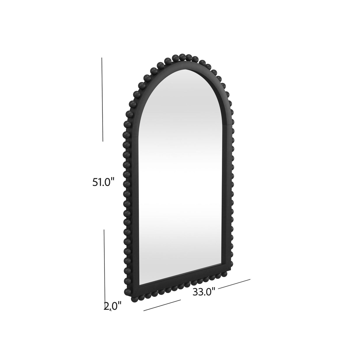 Renn - Wall Mirror - Black