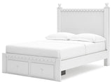 Mollviney - Storage Panel Bedroom Set