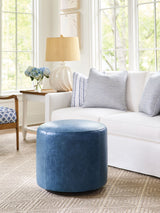 Barclay Butera Upholstery - Three Arch Swivel Ottoman