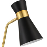 Desk Lamp - Gold & Black