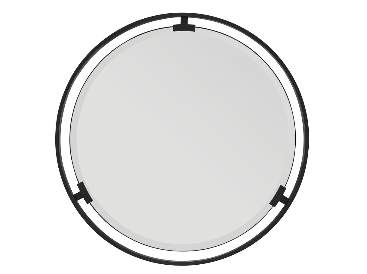 Zanzibar - Aurora Round Mirror - Black