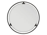 Zanzibar - Aurora Round Mirror - Black