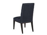 Zanzibar - Raines Leather Side Chair - Black