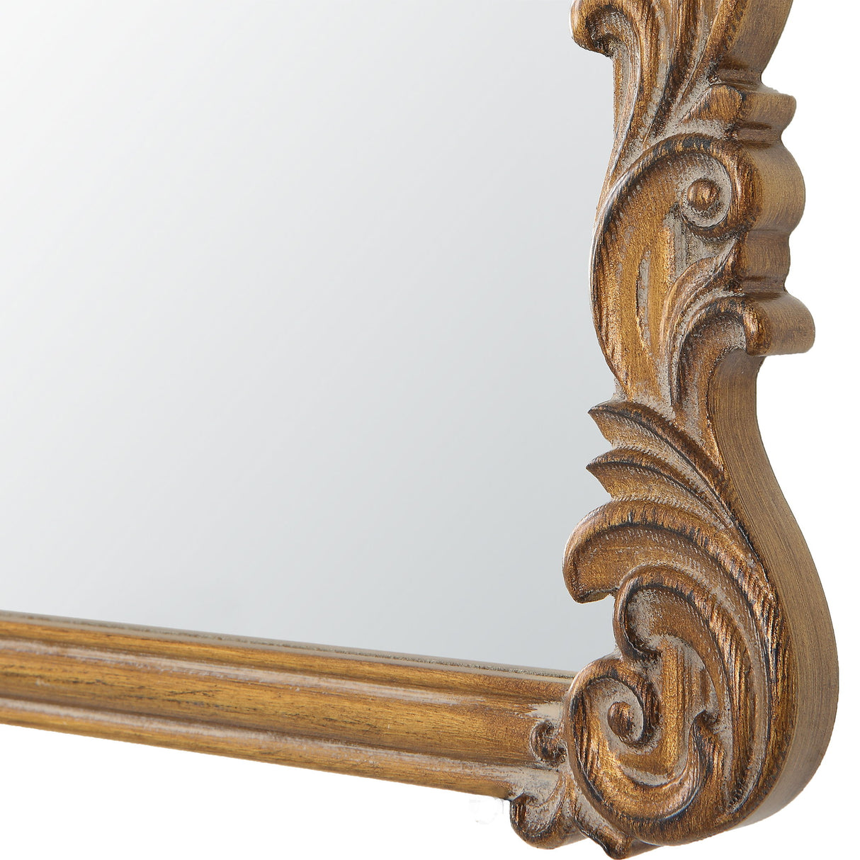 Mirror Vertically Or Horizontally - Antique Gold