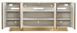 Melange - Shelly Credenza - White