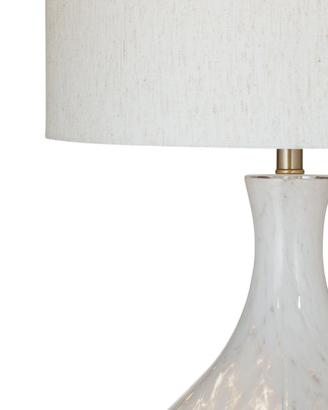 Spey - Table Lamp - White / Black / Brushed Gold