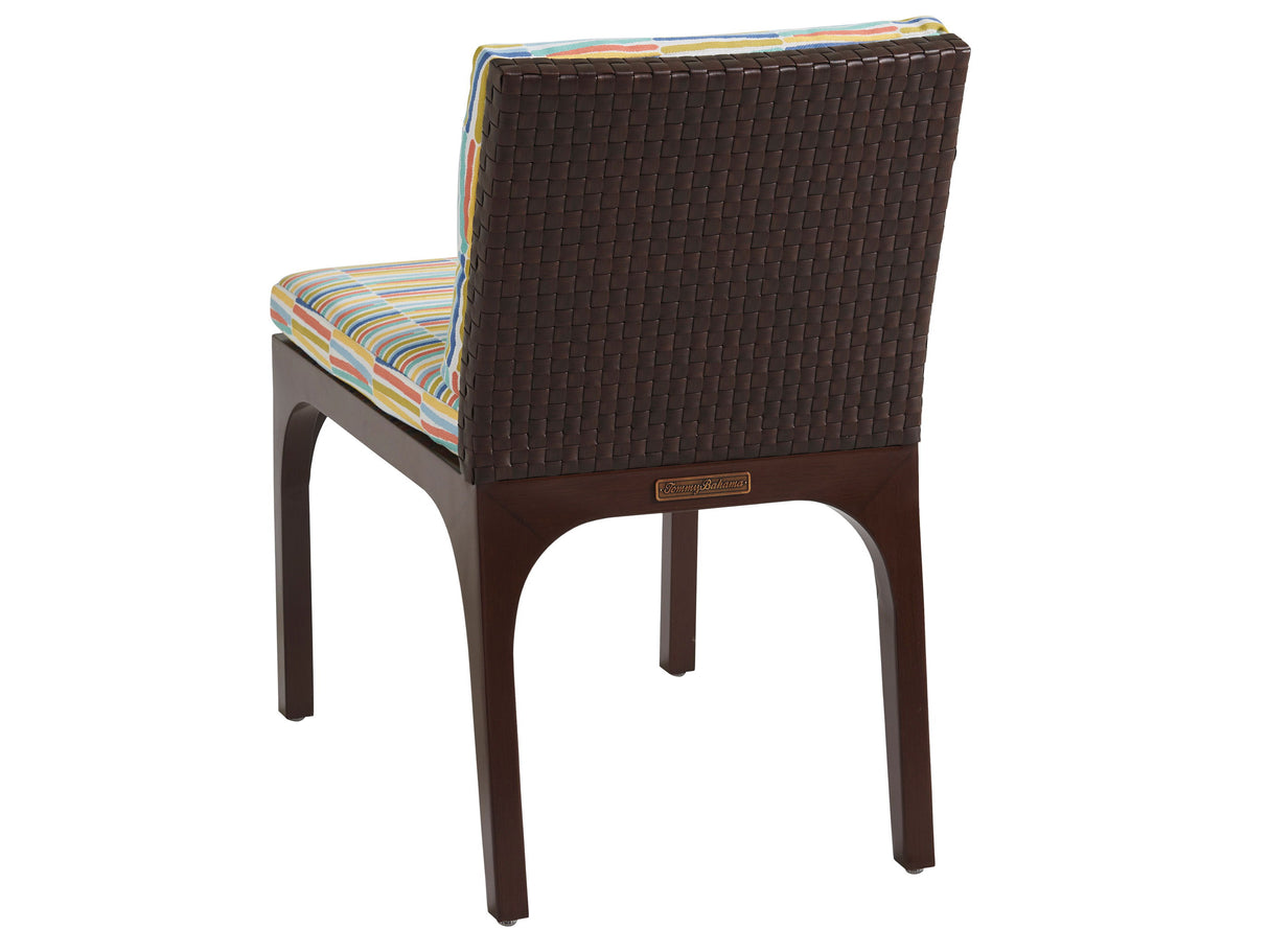 Abaco - Dining Chair - Dark Brown / White