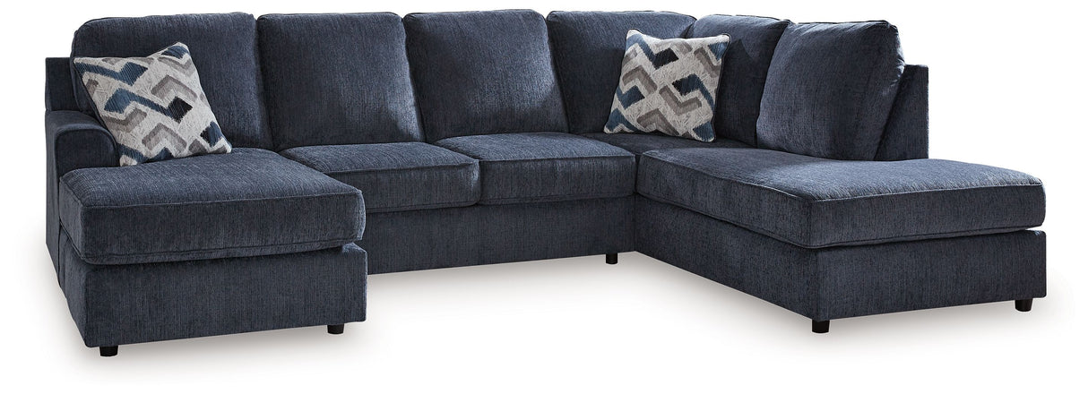 Albar Place - Sectional With Ottoman