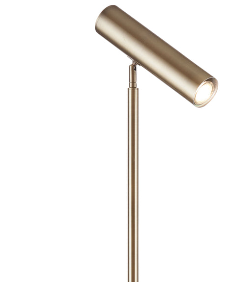 Thames - Floor Lamp - Brass / White