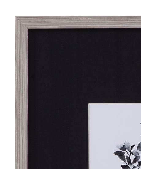 Brume Botanical - I Framed Print - Black / Gray