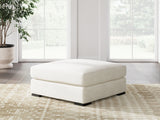 Donelson Creek - Vanilla - Oversized Accent Ottoman