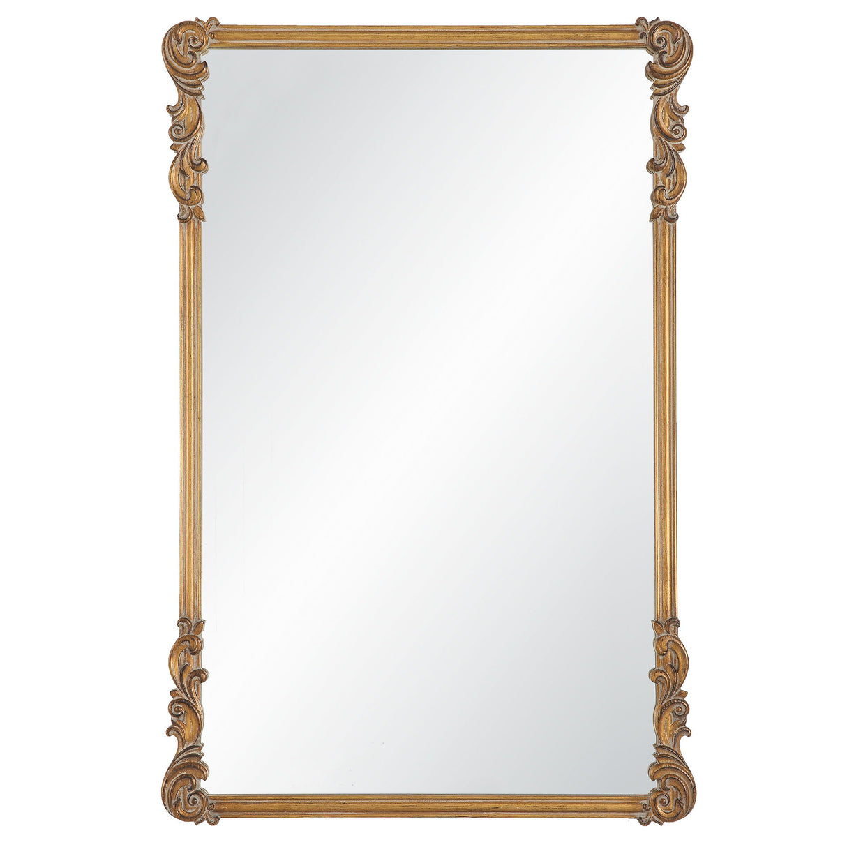 Mirror Vertically Or Horizontally - Antique Gold