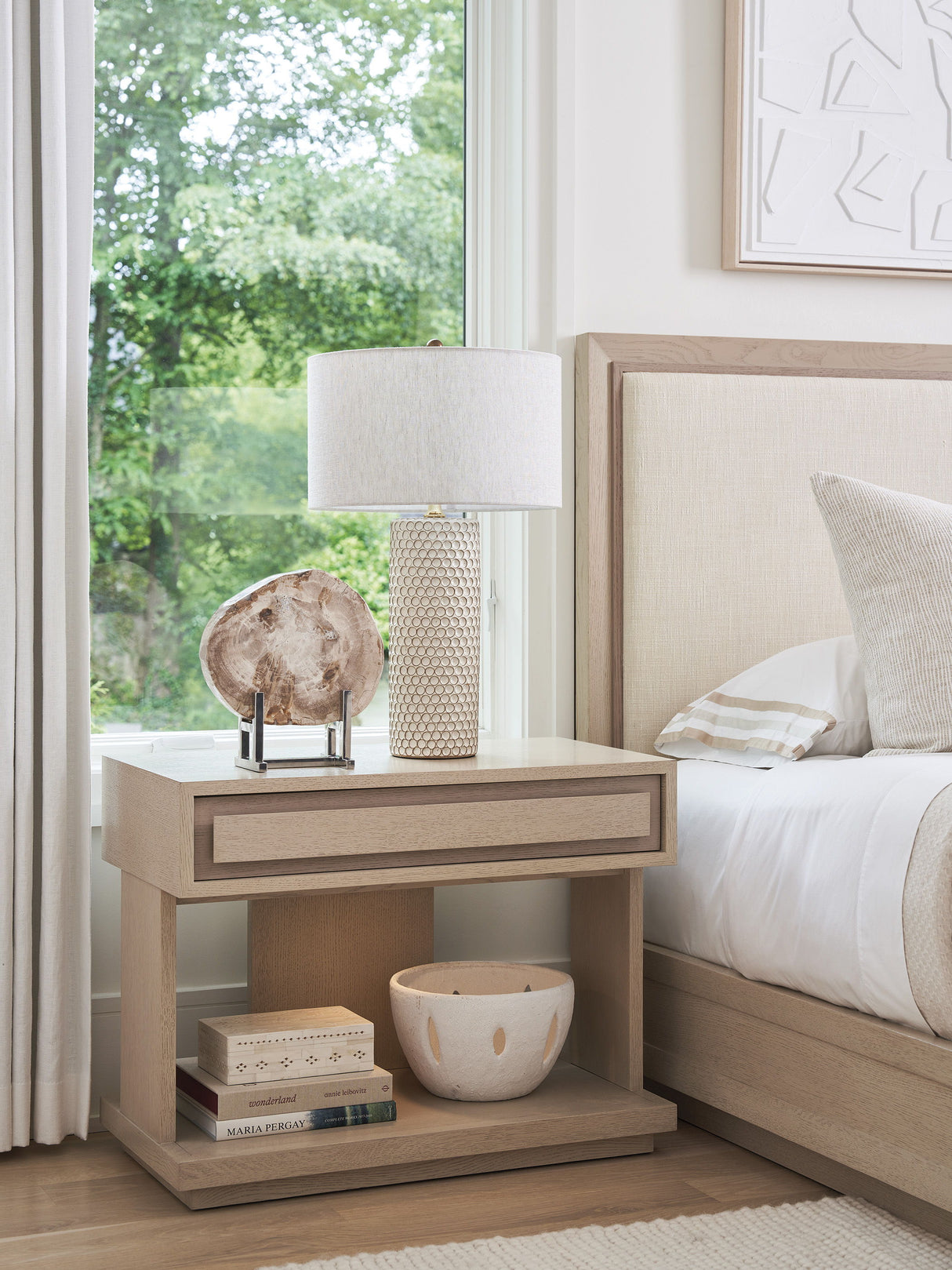 Sunset Key - Gavin Nightstand - Beige