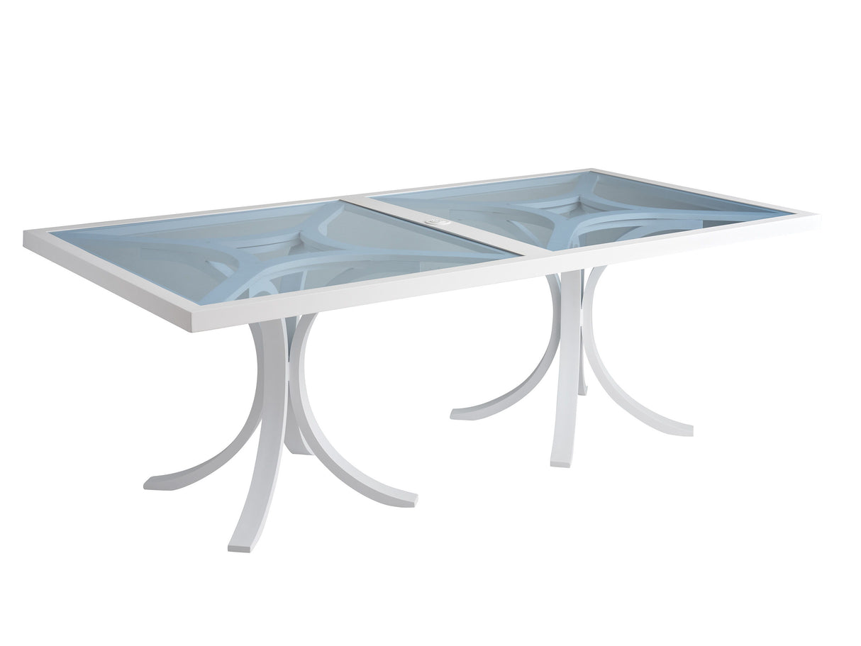 Ocean Breeze Promenade - Rectangular Dining Table - White