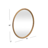 Certa - Wall Mirror - Dark Brown