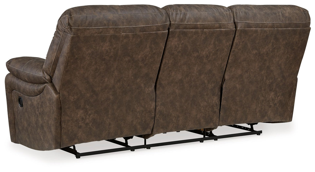 Kilmartin - Chocolate - Reclining Sofa